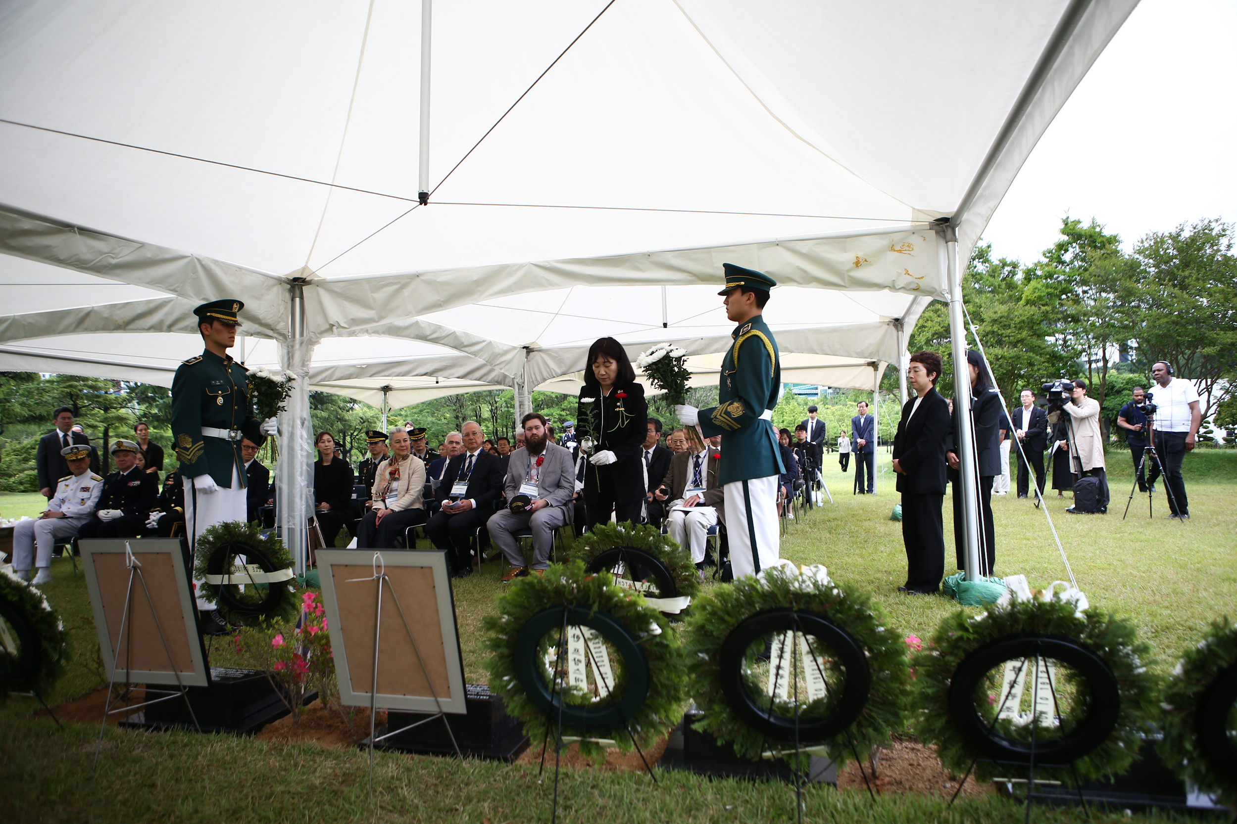 Interment Ceremony for French Korean War Veterans 이미지