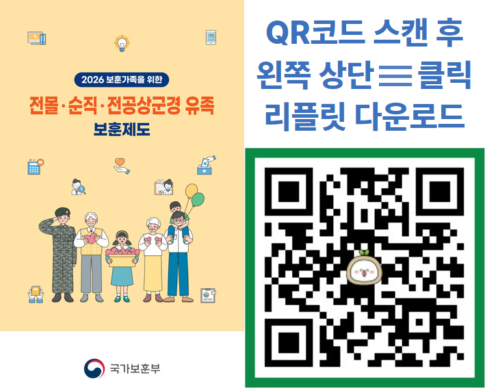 2026년 전몰·순직·전공상군경 유족 이미지