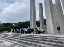 국립평화통일민주교육원 교육생 참배 이미지